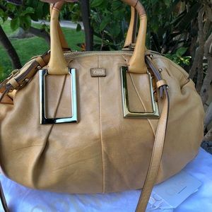 Chloe Ethel Two-Tone Yellow/Mustard Cross Body